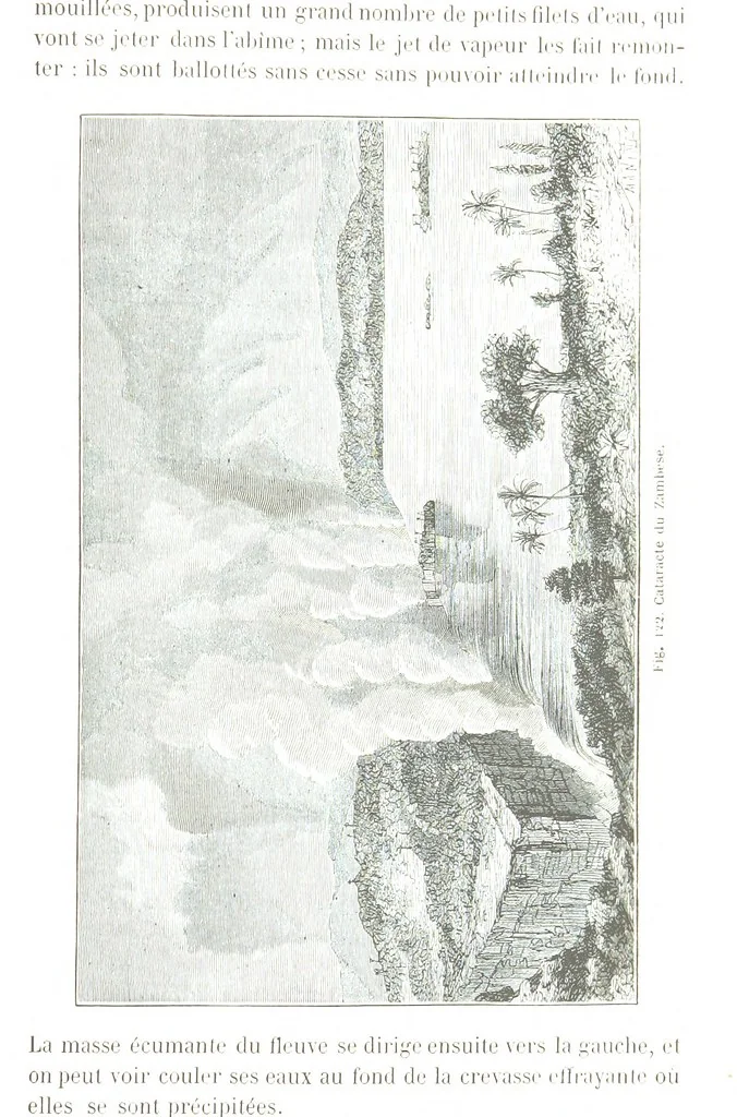 An illustration from La Terre et les Mers, ou description physique du globe. Ouvrage contenant 170 vignettes dessignées par K. Girardet, Lebreton, ... et 20 cartes physiques, 1864, leaf 421