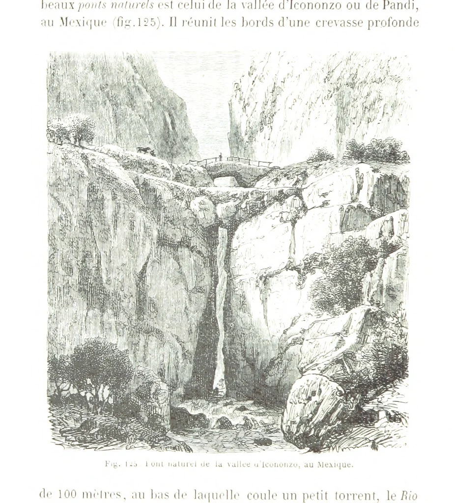 An illustration from La Terre et les Mers, ou description physique du globe. Ouvrage contenant 170 vignettes dessignées par K. Girardet, Lebreton, ... et 20 cartes physiques, 1864, leaf 432