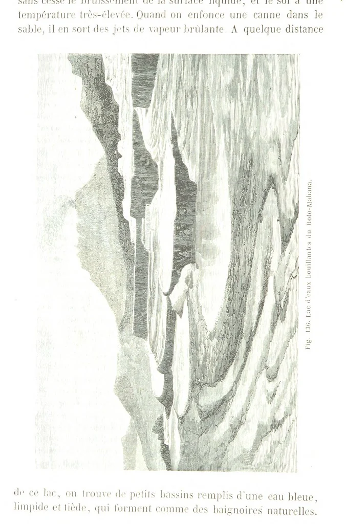 An illustration from La Terre et les Mers, ou description physique du globe. Ouvrage contenant 170 vignettes dessignées par K. Girardet, Lebreton, ... et 20 cartes physiques, 1864, leaf 450