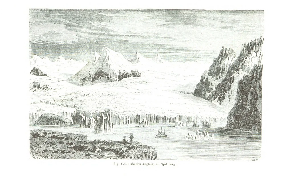 An illustration from La Terre et les Mers, ou description physique du globe. Ouvrage contenant 170 vignettes dessignées par K. Girardet, Lebreton, ... et 20 cartes physiques, 1864, leaf 521