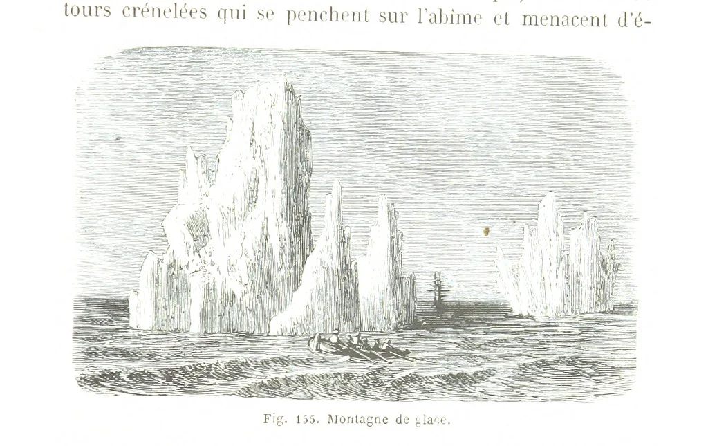 An illustration from La Terre et les Mers, ou description physique du globe. Ouvrage contenant 170 vignettes dessignées par K. Girardet, Lebreton, ... et 20 cartes physiques, 1864, leaf 523
