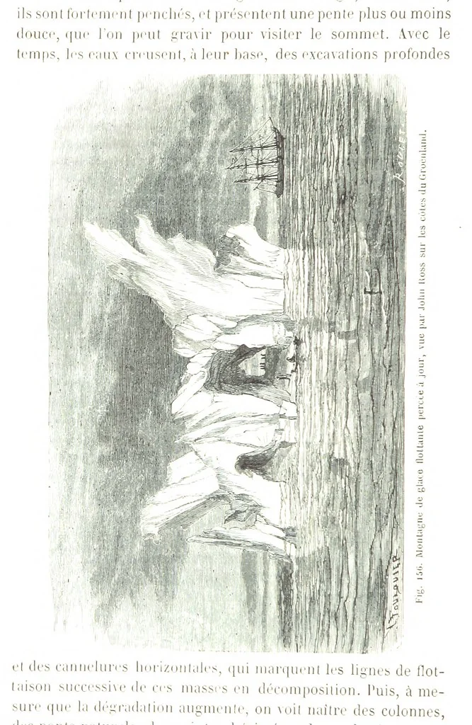 An illustration from La Terre et les Mers, ou description physique du globe. Ouvrage contenant 170 vignettes dessignées par K. Girardet, Lebreton, ... et 20 cartes physiques, 1864, leaf 524