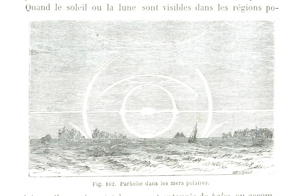 An illustration from La Terre et les Mers, ou description physique du globe. Ouvrage contenant 170 vignettes dessignées par K. Girardet, Lebreton, ... et 20 cartes physiques, 1864, leaf 535