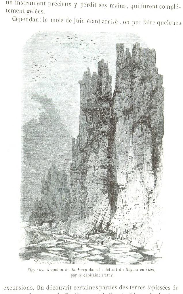 An illustration from La Terre et les Mers, ou description physique du globe. Ouvrage contenant 170 vignettes dessignées par K. Girardet, Lebreton, ... et 20 cartes physiques, 1864, leaf 539