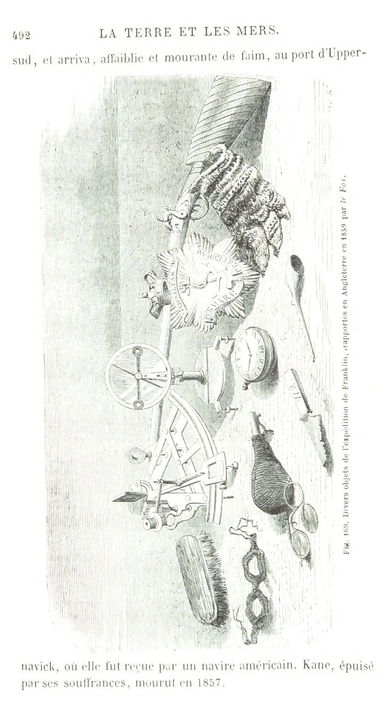 An illustration from La Terre et les Mers, ou description physique du globe. Ouvrage contenant 170 vignettes dessignées par K. Girardet, Lebreton, ... et 20 cartes physiques, 1864, leaf 546
