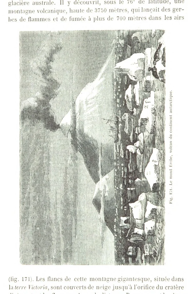 An illustration from La Terre et les Mers, ou description physique du globe. Ouvrage contenant 170 vignettes dessignées par K. Girardet, Lebreton, ... et 20 cartes physiques, 1864, leaf 554
