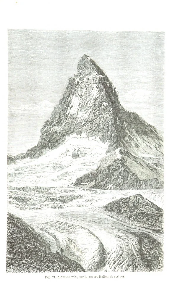 An illustration from La Terre et les Mers, ou description physique du globe. Ouvrage contenant 170 vignettes dessignées par K. Girardet, Lebreton, ... et 20 cartes physiques, 1864, leaf 99