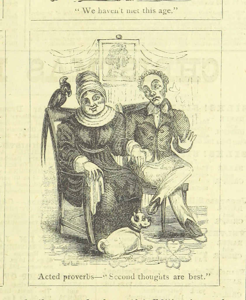 An illustration from The Fijiad; or, English Nights' Entertainments. (By an author of the Siliad [i.e. R. Emerson] and others.), 1874, leaf 127