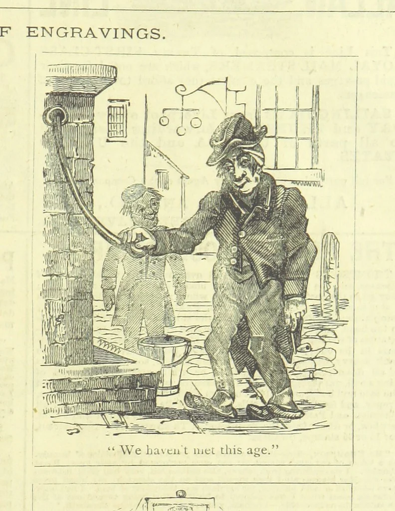 An illustration from The Fijiad; or, English Nights' Entertainments. (By an author of the Siliad [i.e. R. Emerson] and others.), 1874, leaf 127