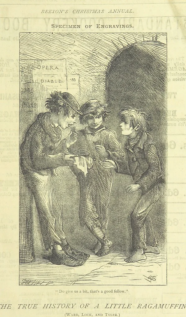 An illustration from The Fijiad; or, English Nights' Entertainments. (By an author of the Siliad [i.e. R. Emerson] and others.), 1874, leaf 133