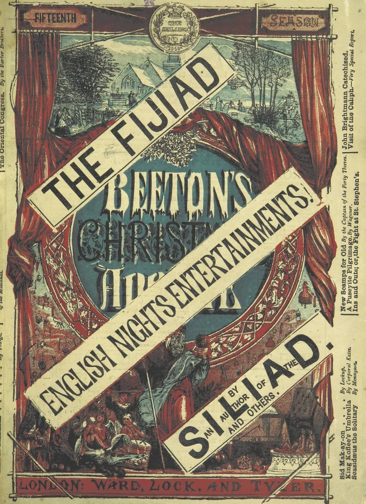 An illustration from The Fijiad; or, English Nights' Entertainments. (By an author of the Siliad [i.e. R. Emerson] and others.), 1874, leaf 7