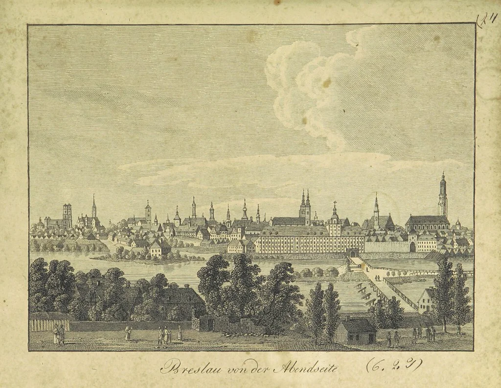 An illustration from Zeitgeschichte der Städte Schlesiens, mit Abbildungen, 1819, leaf 92
