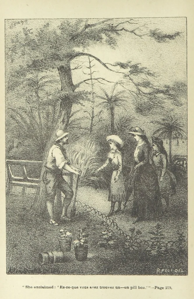 An illustration from The Last Stake: a tale of Monte Carlo, 1886, leaf 294