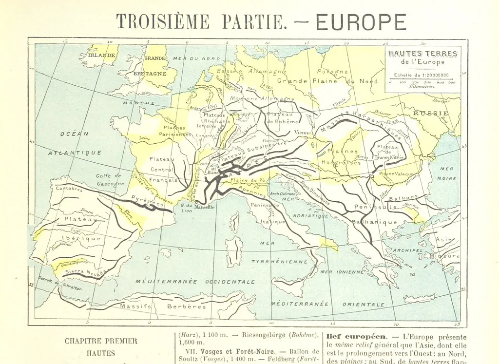 An illustration from Geographie Générale ... Avec index, etc, 1887, leaf 103