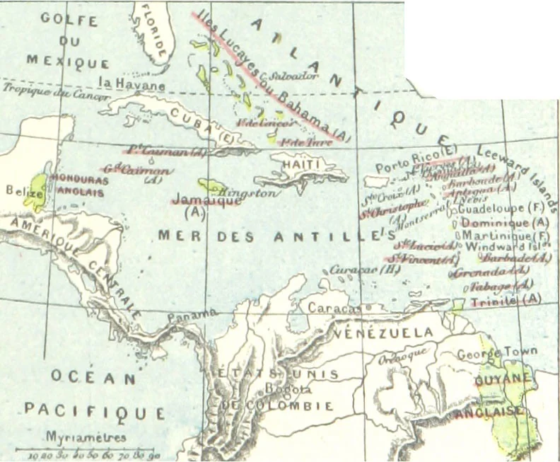 An illustration from Geographie Générale ... Avec index, etc, 1887, leaf 121