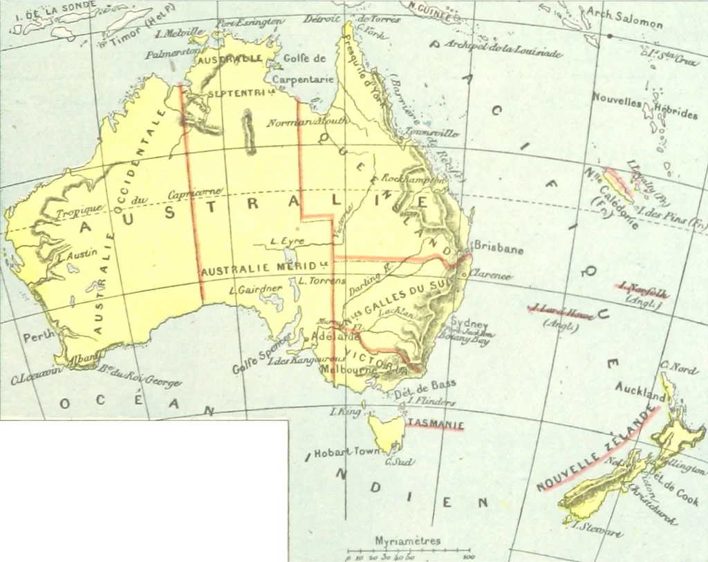 An illustration from Geographie Générale ... Avec index, etc, 1887, leaf 121