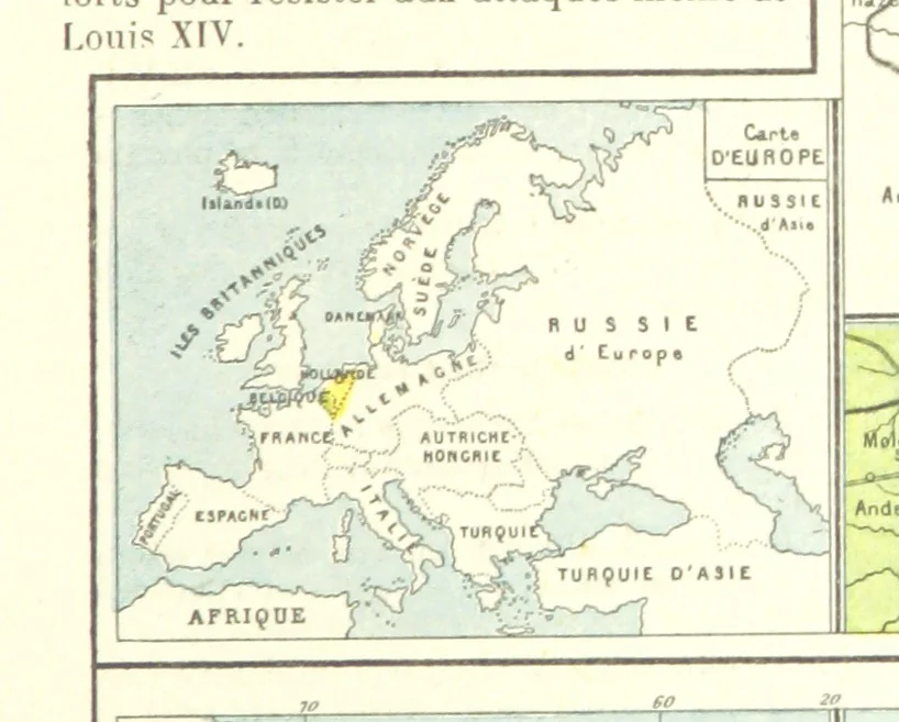 An illustration from Geographie Générale ... Avec index, etc, 1887, leaf 127