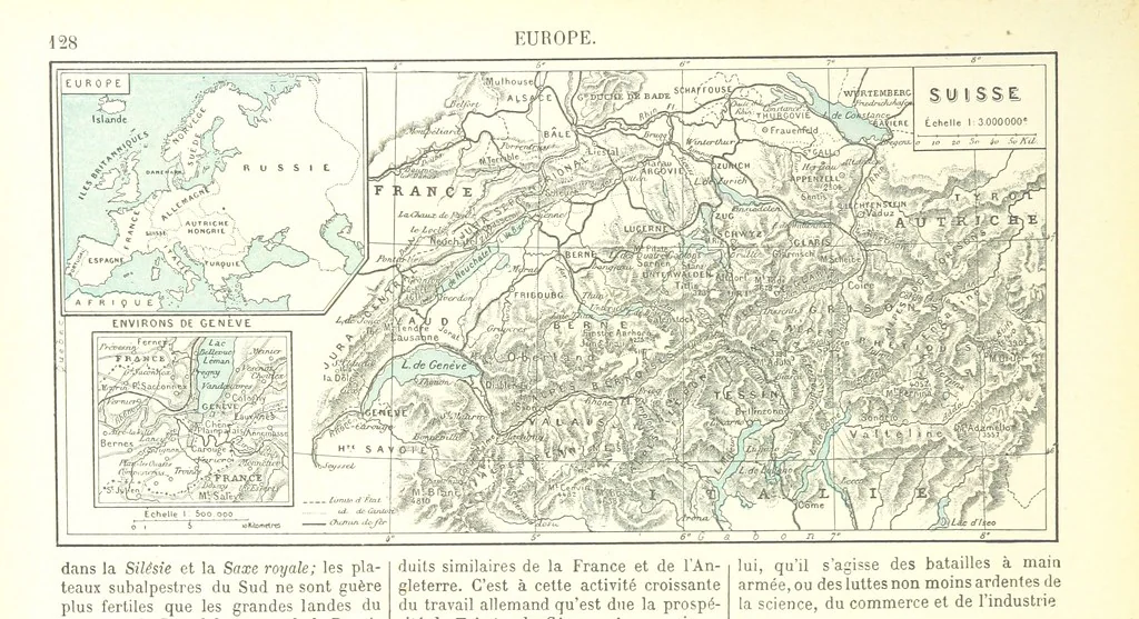 An illustration from Geographie Générale ... Avec index, etc, 1887, leaf 132