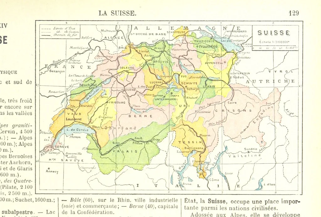 An illustration from Geographie Générale ... Avec index, etc, 1887, leaf 133