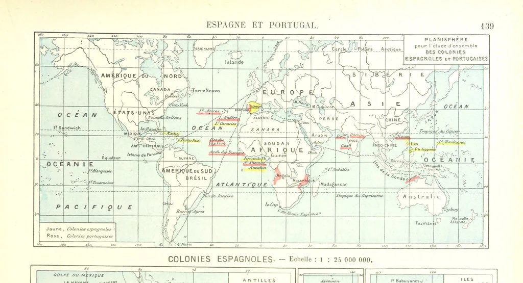 An illustration from Geographie Générale ... Avec index, etc, 1887, leaf 143