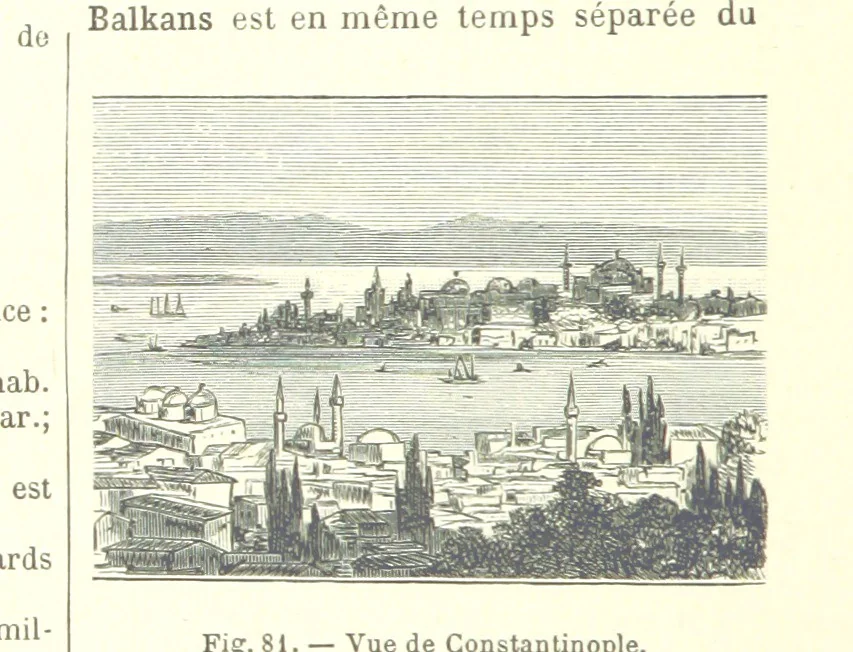An illustration from Geographie Générale ... Avec index, etc, 1887, leaf 148