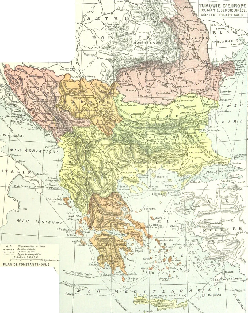 An illustration from Geographie Générale ... Avec index, etc, 1887, leaf 149