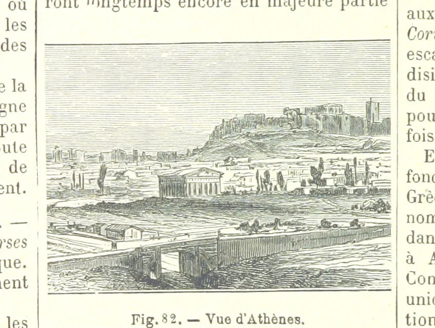An illustration from Geographie Générale ... Avec index, etc, 1887, leaf 150