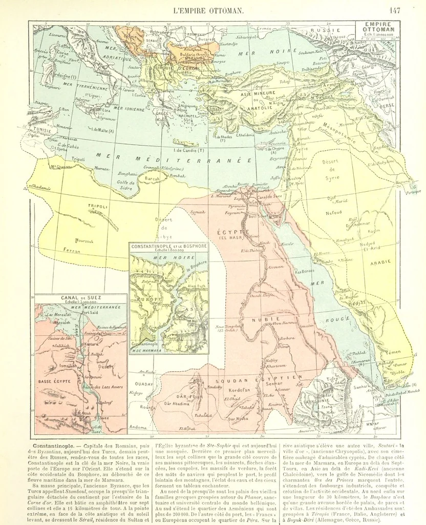 An illustration from Geographie Générale ... Avec index, etc, 1887, leaf 151