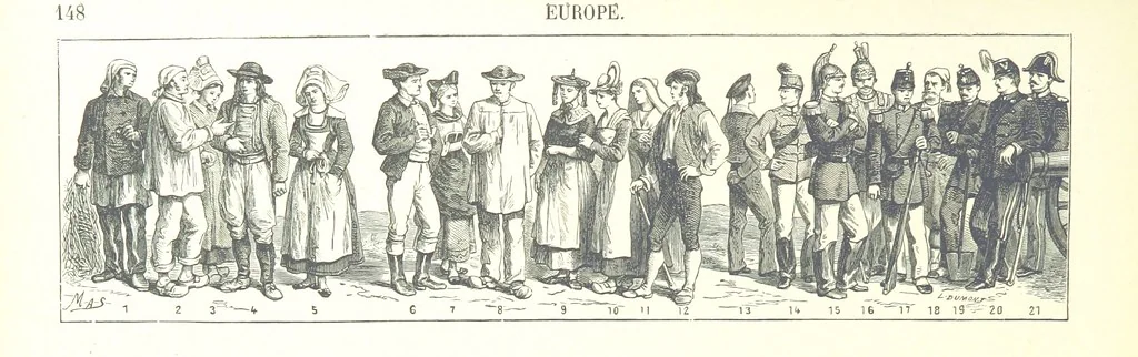 An illustration from Geographie Générale ... Avec index, etc, 1887, leaf 152