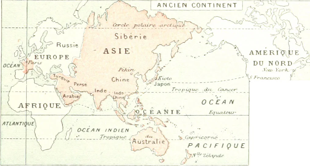 An illustration from Geographie Générale ... Avec index, etc, 1887, leaf 155