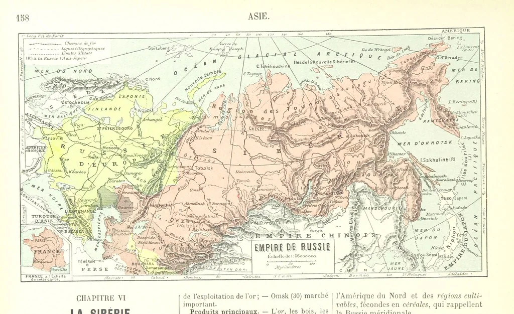 An illustration from Geographie Générale ... Avec index, etc, 1887, leaf 162