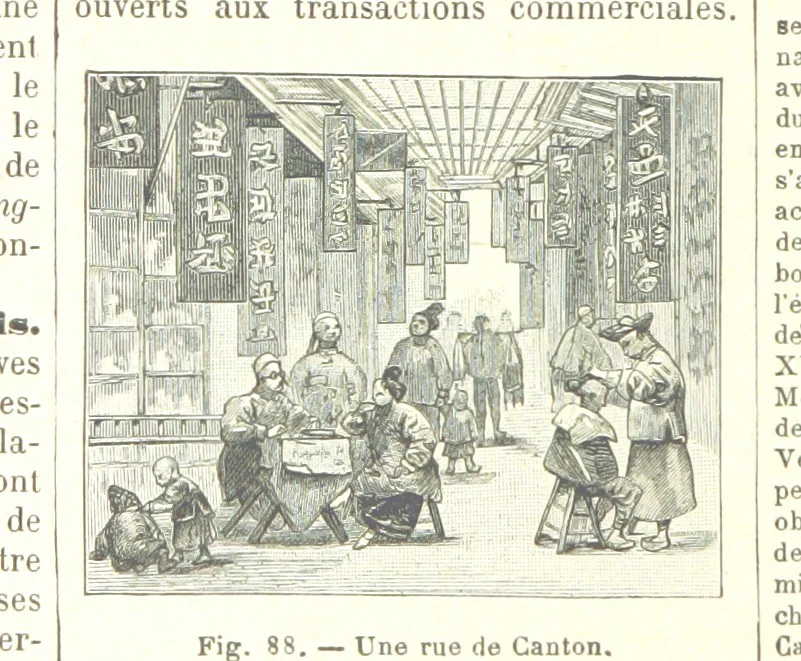 An illustration from Geographie Générale ... Avec index, etc, 1887, leaf 170