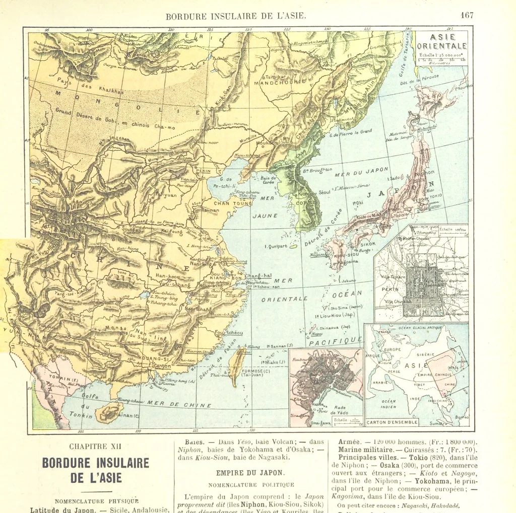 An illustration from Geographie Générale ... Avec index, etc, 1887, leaf 171