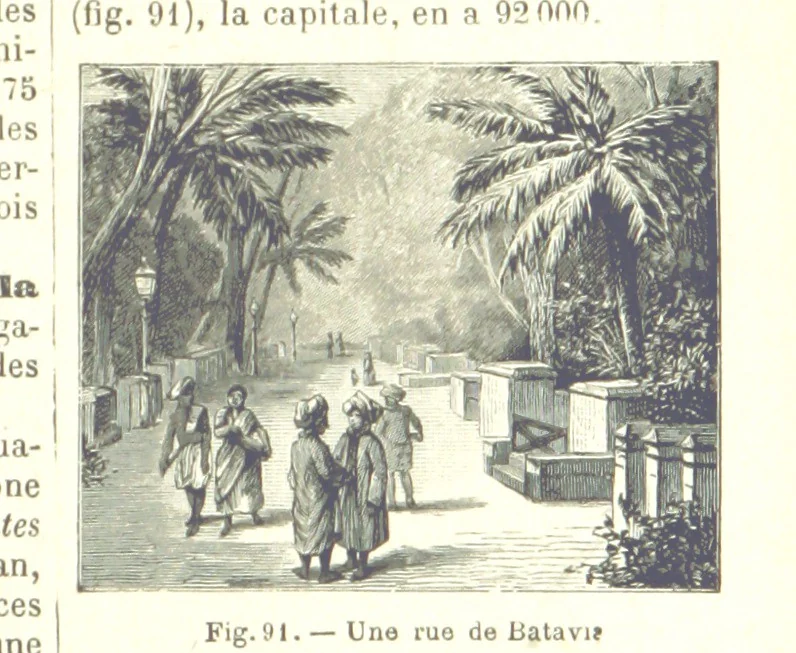 An illustration from Geographie Générale ... Avec index, etc, 1887, leaf 177