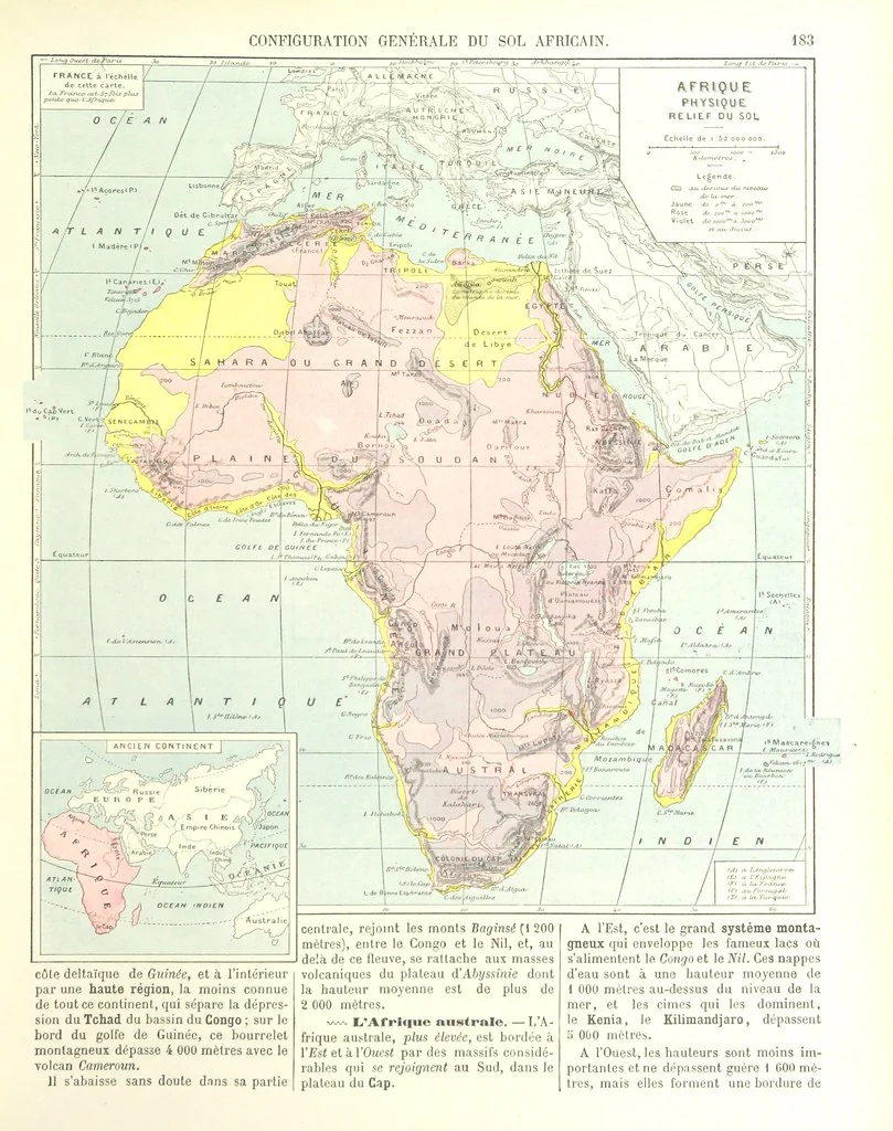 An illustration from Geographie Générale ... Avec index, etc, 1887, leaf 187