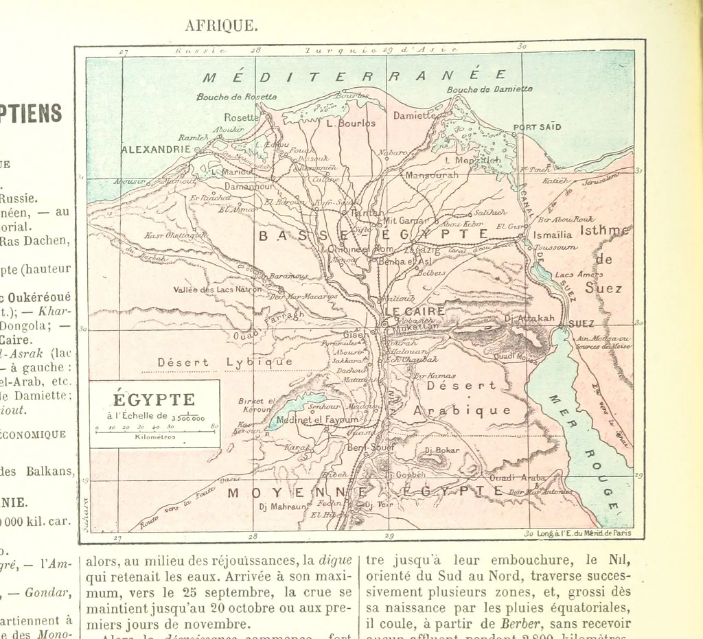 An illustration from Geographie Générale ... Avec index, etc, 1887, leaf 194
