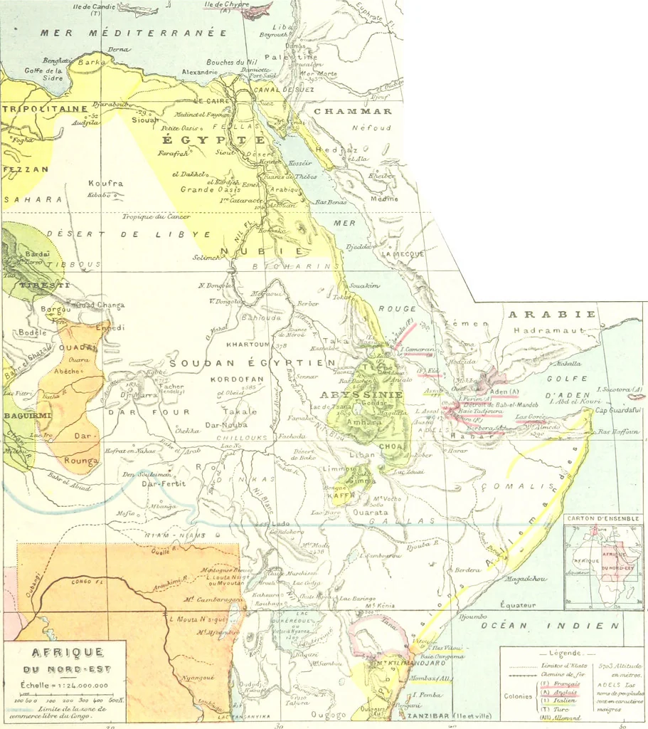 An illustration from Geographie Générale ... Avec index, etc, 1887, leaf 195