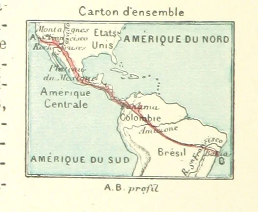 An illustration from Geographie Générale ... Avec index, etc, 1887, leaf 206