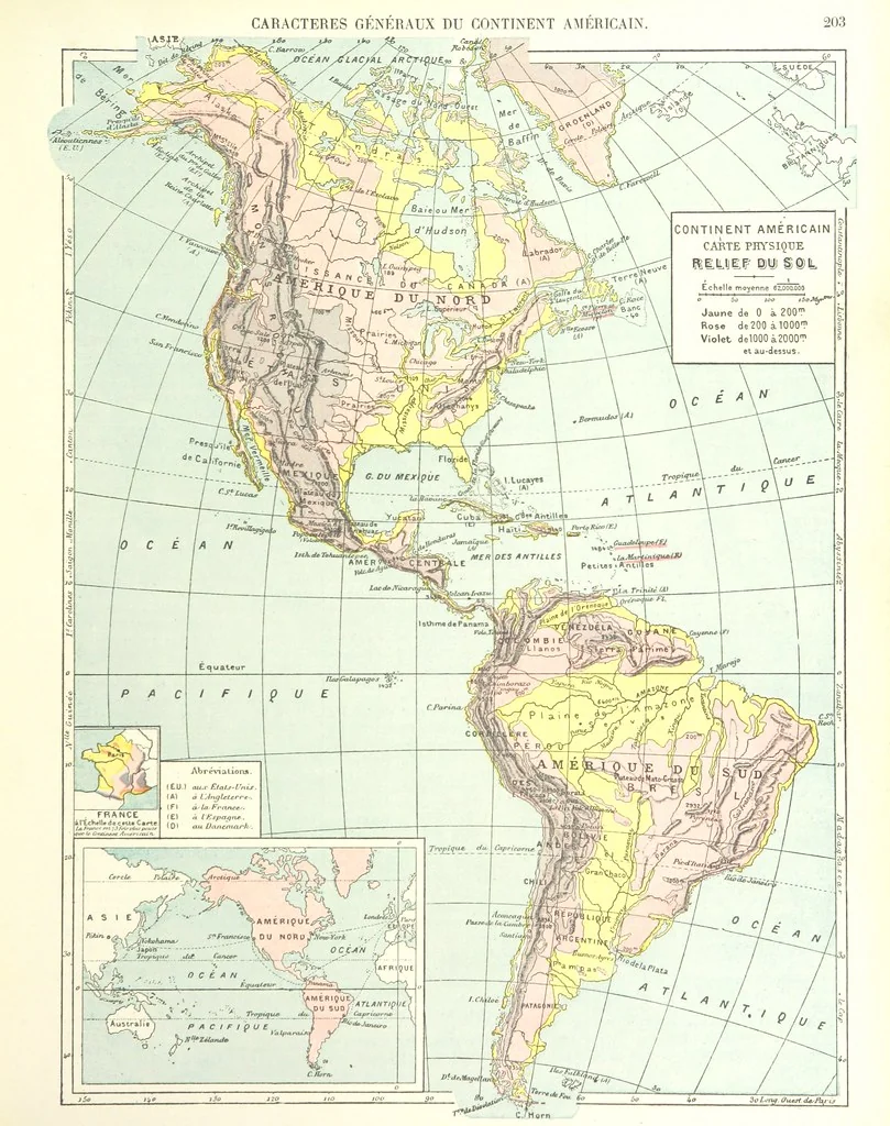 An illustration from Geographie Générale ... Avec index, etc, 1887, leaf 207