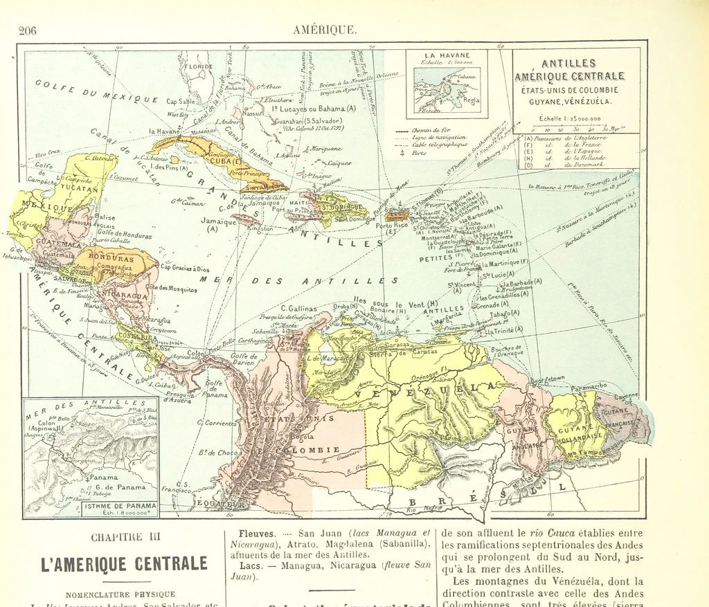 An illustration from Geographie Générale ... Avec index, etc, 1887, leaf 210