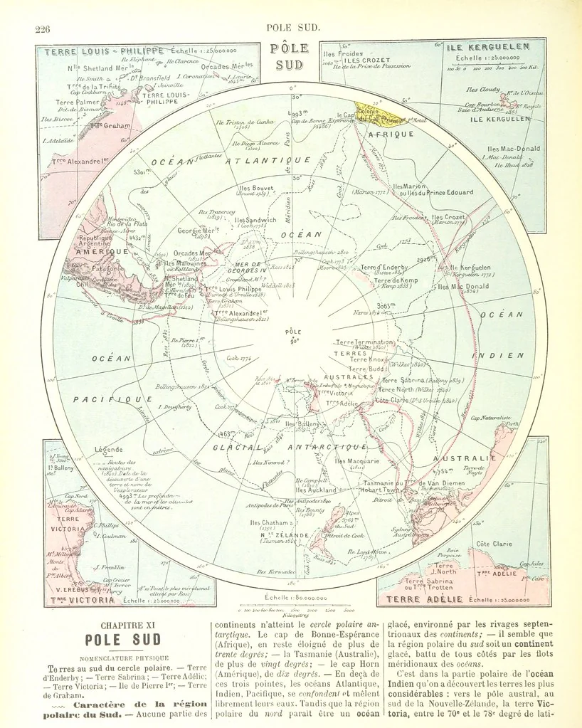 An illustration from Geographie Générale ... Avec index, etc, 1887, leaf 230
