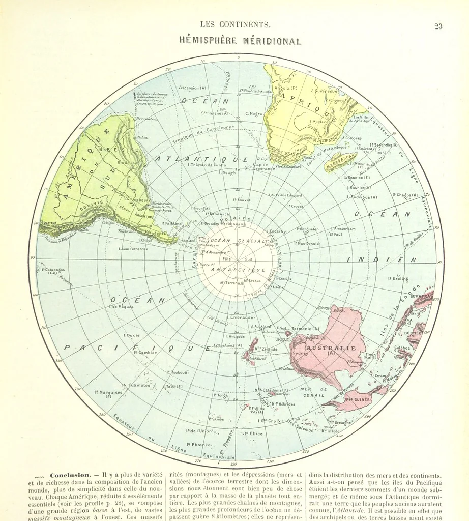 An illustration from Geographie Générale ... Avec index, etc, 1887, leaf 27