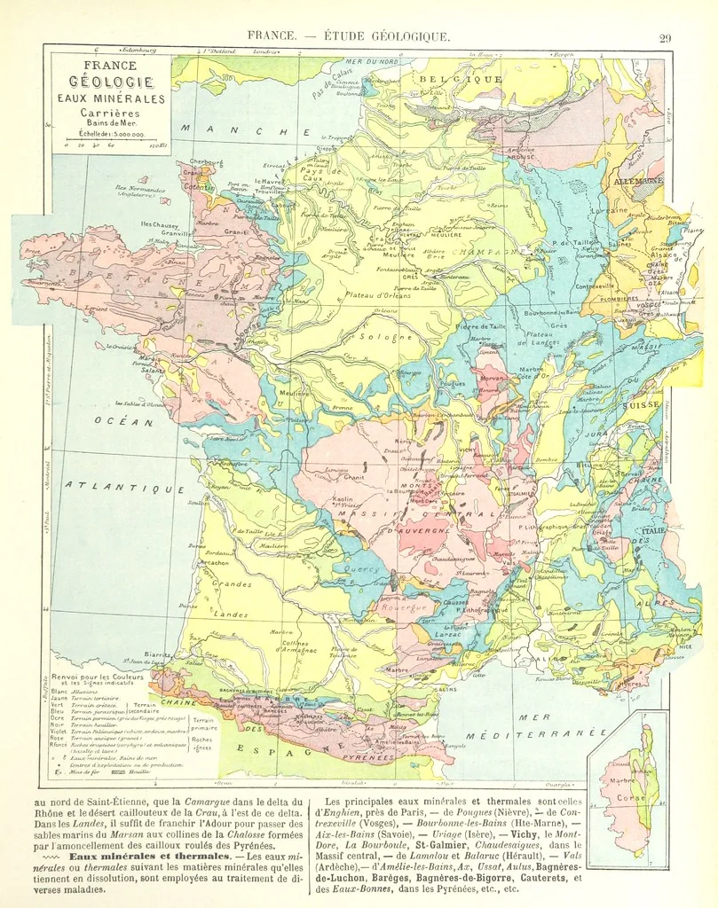 An illustration from Geographie Générale ... Avec index, etc, 1887, leaf 33