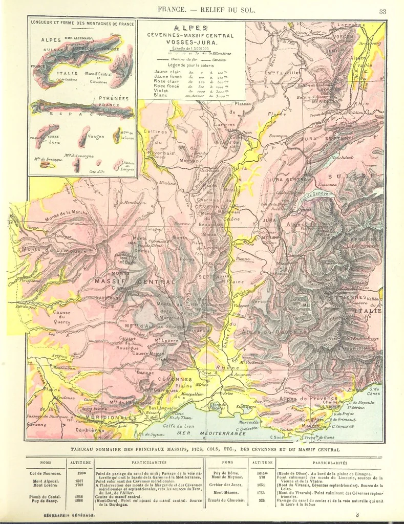 An illustration from Geographie Générale ... Avec index, etc, 1887, leaf 37