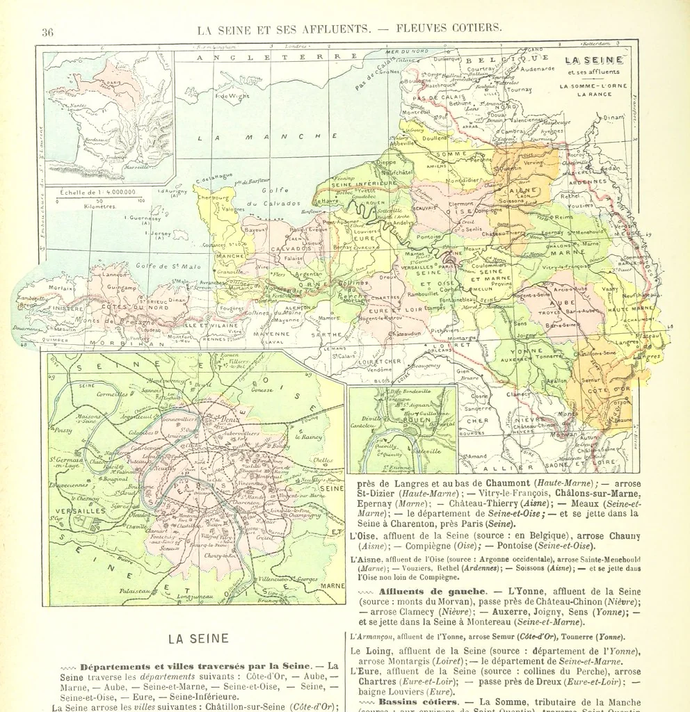 An illustration from Geographie Générale ... Avec index, etc, 1887, leaf 40