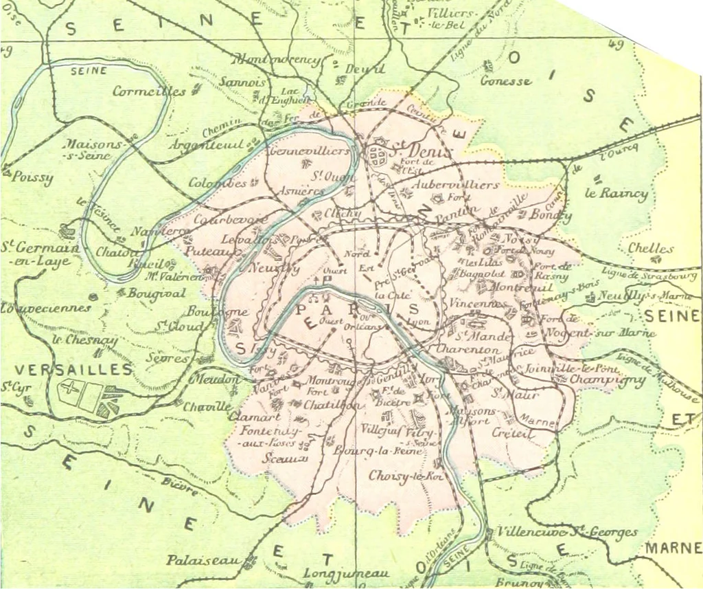 An illustration from Geographie Générale ... Avec index, etc, 1887, leaf 40