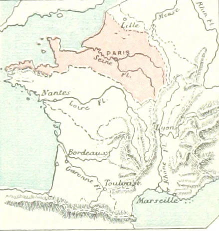 An illustration from Geographie Générale ... Avec index, etc, 1887, leaf 40
