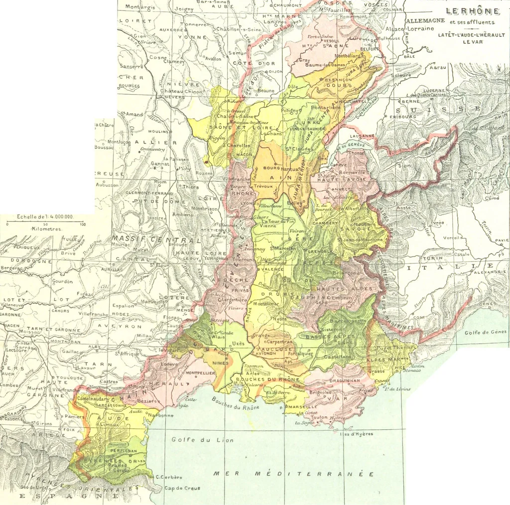 An illustration from Geographie Générale ... Avec index, etc, 1887, leaf 43