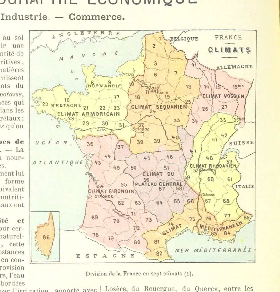 An illustration from Geographie Générale ... Avec index, etc, 1887, leaf 50