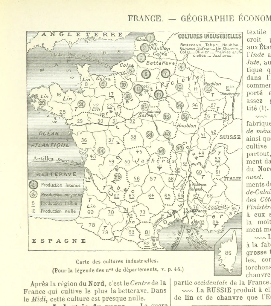 An illustration from Geographie Générale ... Avec index, etc, 1887, leaf 53